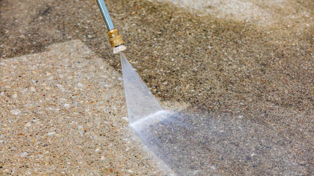pressure washing services close up 2