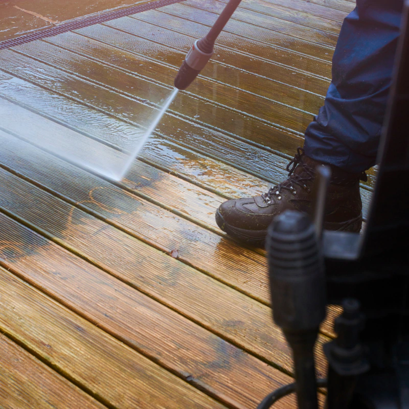 service deck cleaning tulare ca